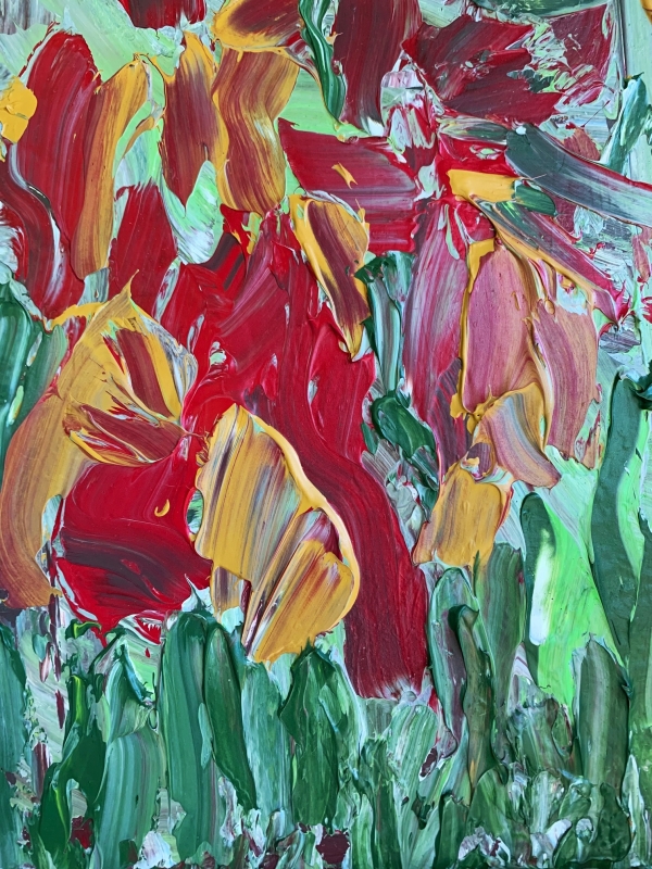 Irises II by artist Jac Smith